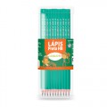 MP-L11 - Lápis Grafite HB Verde Sextavado Sem Borracha